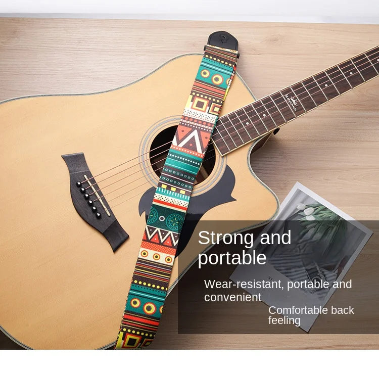 Fashion Retro Ethnic Style Guitar Strap