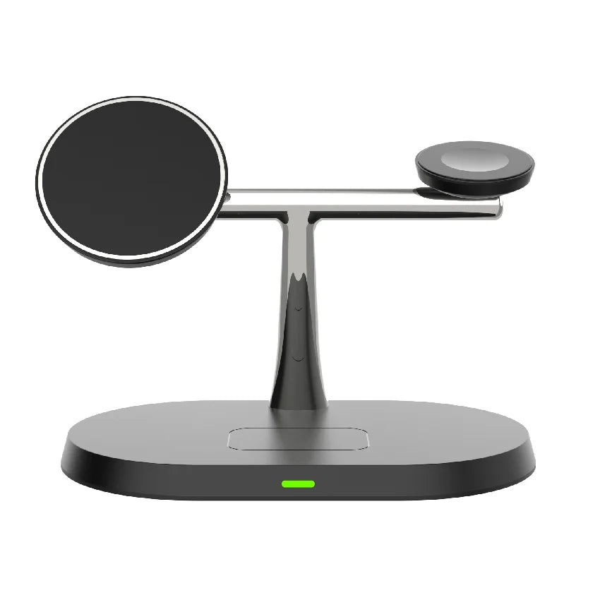 3 in 1 Magnetic Wireless Charger Stand For Macsafe iPhone 14 13 12 Pro Max Airpods Apple Watch 8 7 6 15W Fast Charging Station