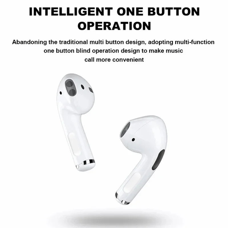 Pro 4 TWS Wireless Earphones Bluetooth-compatible 5.0 Waterproof Set.