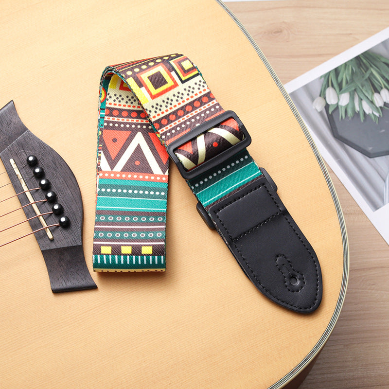 Fashion Retro Ethnic Style Guitar Strap