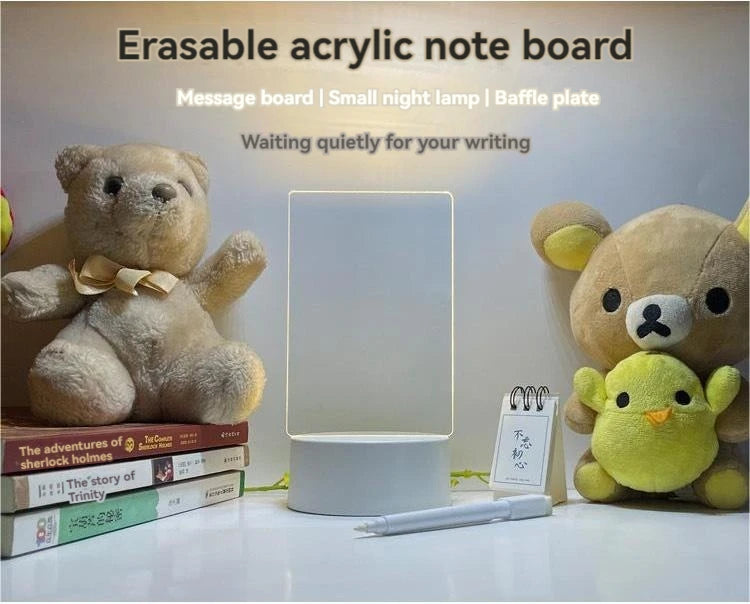 Note Board Creative Led Night Light